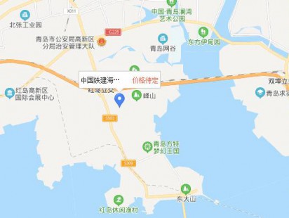 中国铁建海语城区位图 